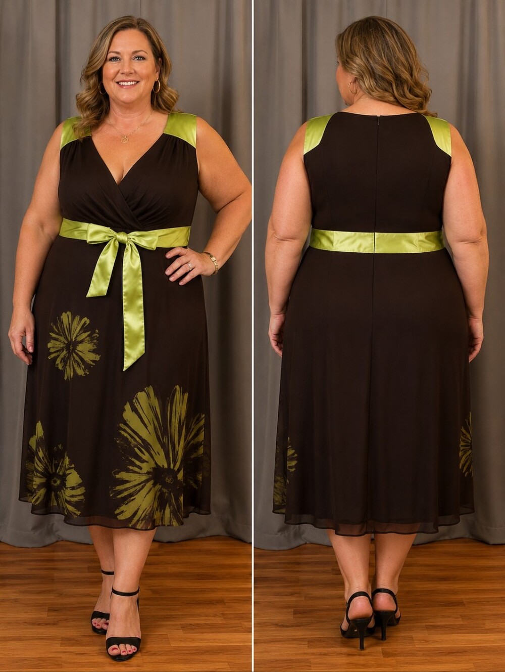 🍈Jessica Howard Size 16 Sleeveless Dress